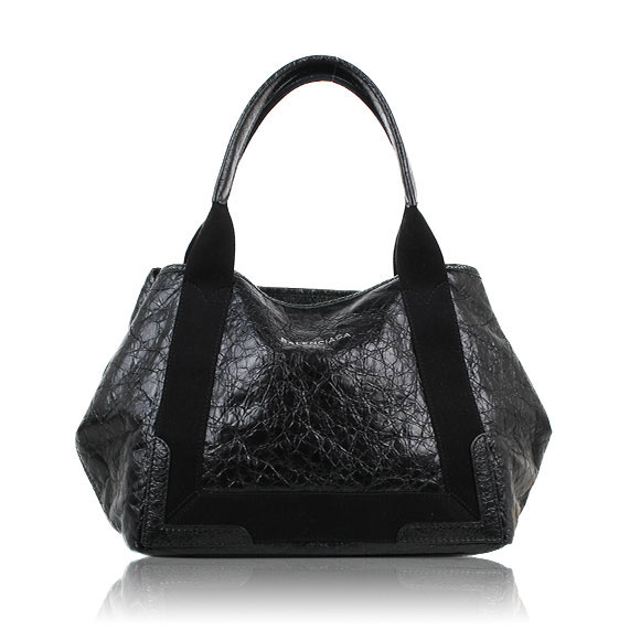BALENCIAGA ネイビーカバS 33 x23 x17cm(幅 x 高さ x マチ)