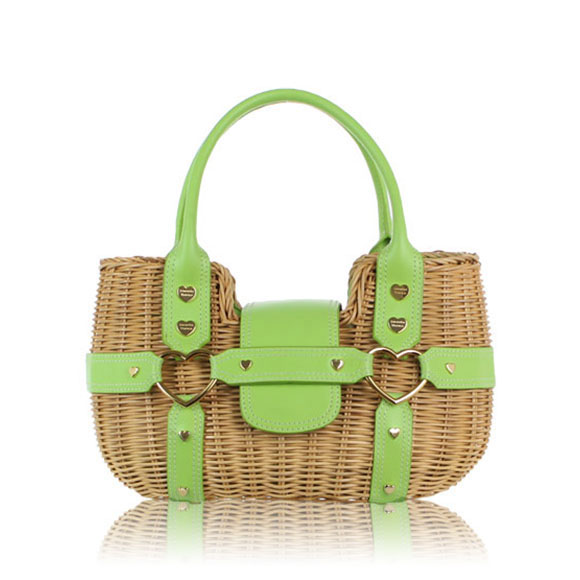 Samantha Thavasa ストローハンドバッグ 27 x17 x12cm(幅 x 高さ x マチ)