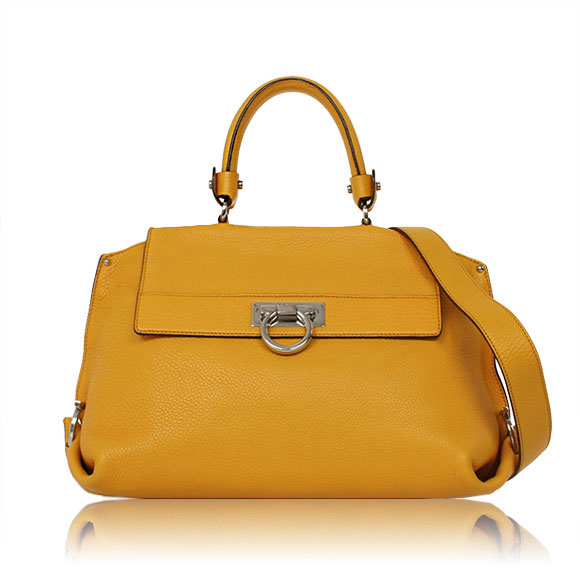 FERRAGAMO ガンチーニ 28 x23 x14cm(幅 x 高さ x マチ)