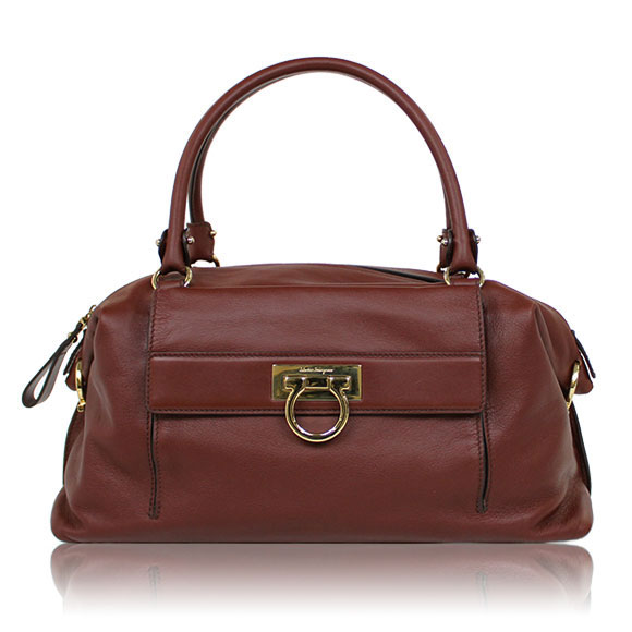 FERRAGAMO ガンチーニ 36 x22 x16cm(幅 x 高さ x マチ)