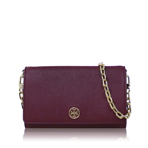 Tory Burch チェーンウォレット 19 x12 x2cm(幅 x 高さ x マチ)