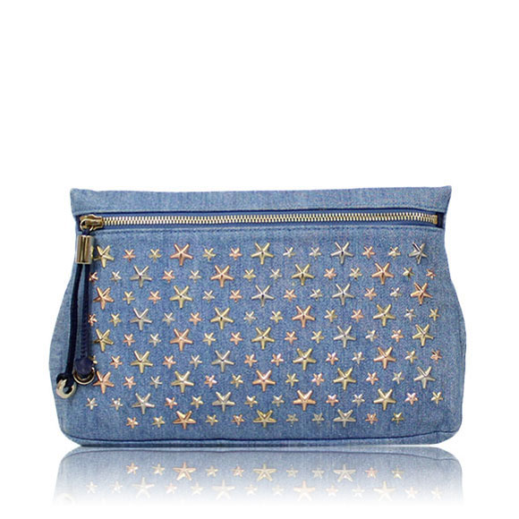 JIMMY CHOO ゼナ 29 x18 x3cm(幅 x 高さ x マチ)