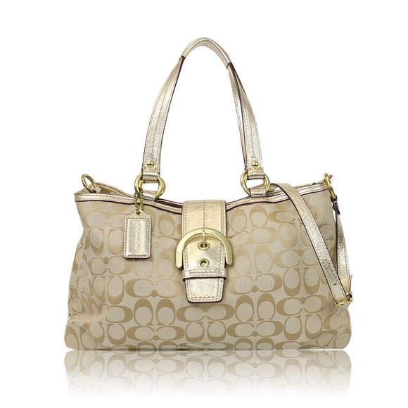 COACH 2WAYバッグ 38 x23 x9cm(幅 x 高さ x マチ)