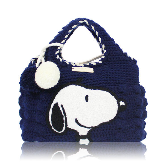 Samantha Thavasa スヌーピーハンドバッグ 28 x21 x10cm(幅 x 高さ x マチ)