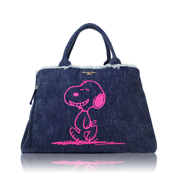 Samantha Thavasa スヌーピートートバッグ 40 x27 x15cm(幅 x 高さ x マチ)