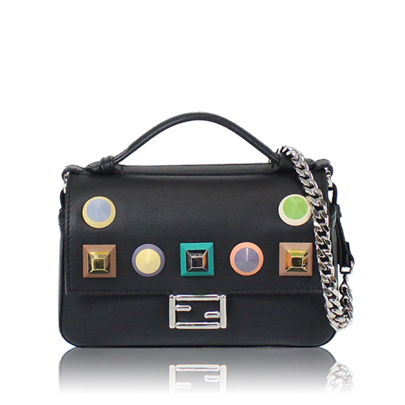 FENDI ダブルマイクロバゲット 17 x11 x8cm(幅 x 高さ x マチ)