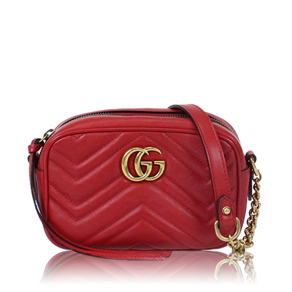 GUCCI GGマーモント 18 x11 x6cm(幅 x 高さ x マチ)