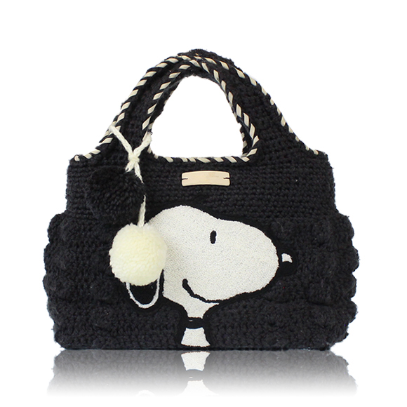 Samantha Thavasa スヌーピーハンドバッグ 30 x20 x10cm(幅 x 高さ x マチ)