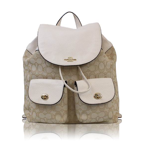 COACH バッグパック 28 x32 x12cm(幅 x 高さ x マチ)