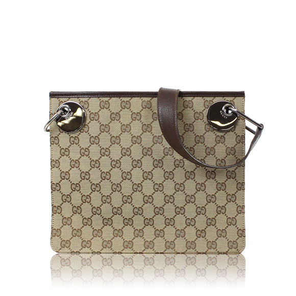 GUCCI GGキャンバス 28 x23 x7cm(幅 x 高さ x マチ)