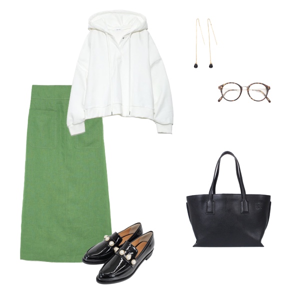 T ショッパー バッグ グリーン - LOEWE