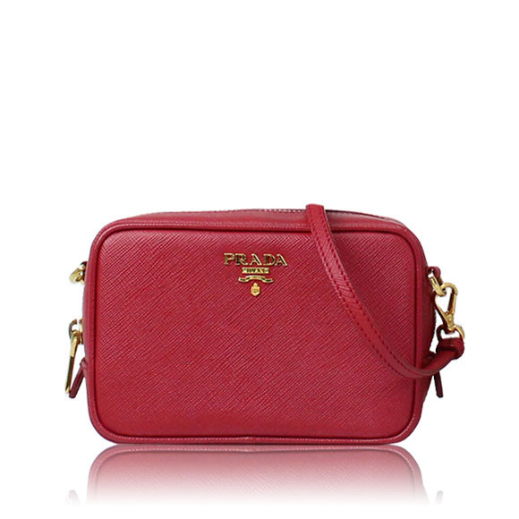 PRADA サフィアーノ 15 x10 x5cm(幅 x 高さ x マチ)