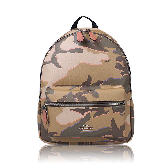 COACH バックパック 25 x30 x10cm(幅 x 高さ x マチ)
