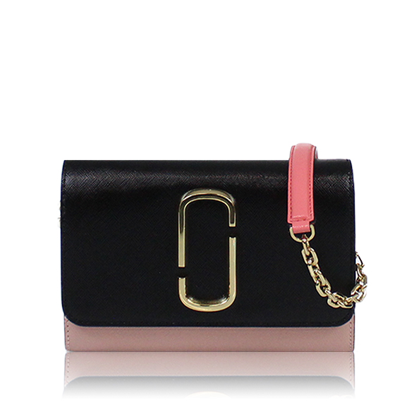 MARC JACOBS スナップショット チェーンウォレット 17 x10 x2cm(幅 x 高さ x マチ)