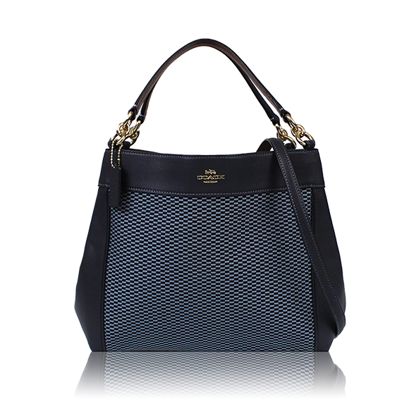 COACH 2WAYバッグ 27 x24 x8cm(幅 x 高さ x マチ)