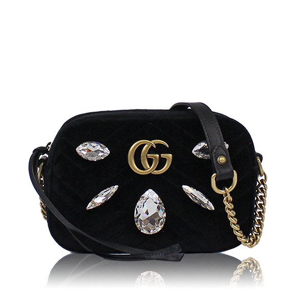 GUCCI GGマーモント 18 x11 x6cm(幅 x 高さ x マチ)