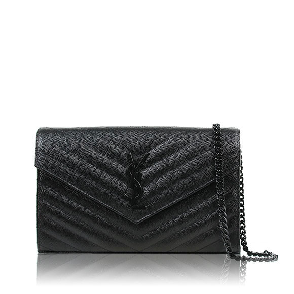SAINT LAURENT チェーンウォレット 22 x13 x5cm(幅 x 高さ x マチ)
