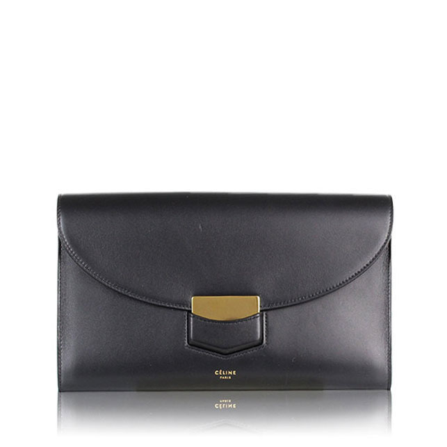 CELINE トロッタークラッチ 25 x14 x3cm(幅 x 高さ x マチ)