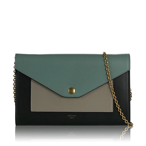 CELINE チェーンショルダーバッグ 