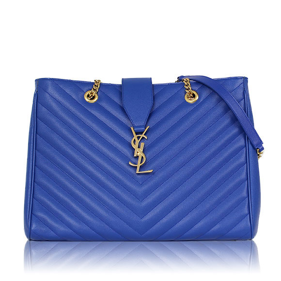 SAINT LAURENT チェーントートバッグ 34&nbsp;x24&nbsp;x9cm(幅&nbsp;x 高さ&nbsp;x マチ)