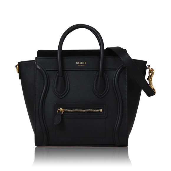 CELINE ナノショッパー 19 x18 x9cm(幅 x 高さ x マチ)