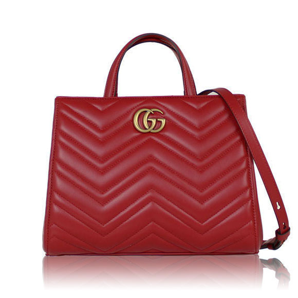 GUCCI GGマーモント 25 x18 x11cm(幅 x 高さ x マチ)