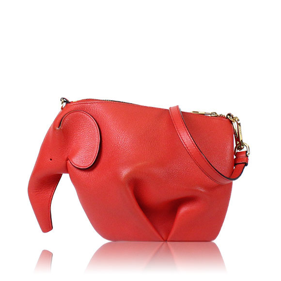 LOEWE エレファントミニバッグ 11&nbsp;x15&nbsp;x9cm(幅&nbsp;x 高さ&nbsp;x マチ)