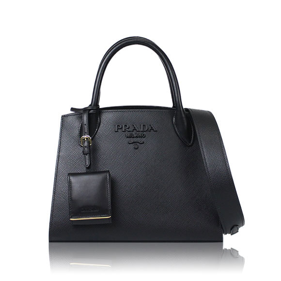 PRADA サフィアーノモノクローム 