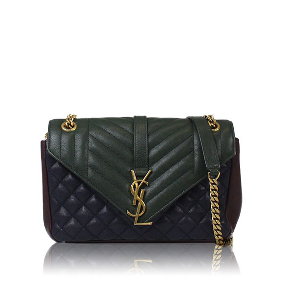 SAINT LAURENT スモールサッチェル 22&nbsp;x15&nbsp;x5cm(幅&nbsp;x 高さ&nbsp;x マチ)