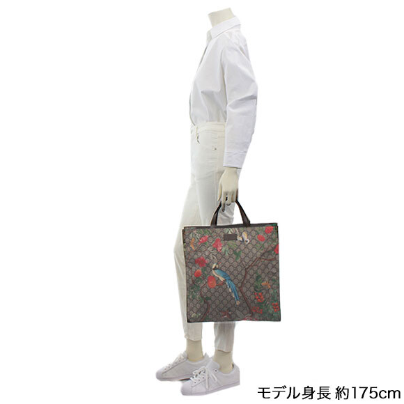 GUCCI グッチ 鳥 トートバッグ - ファッション/小物