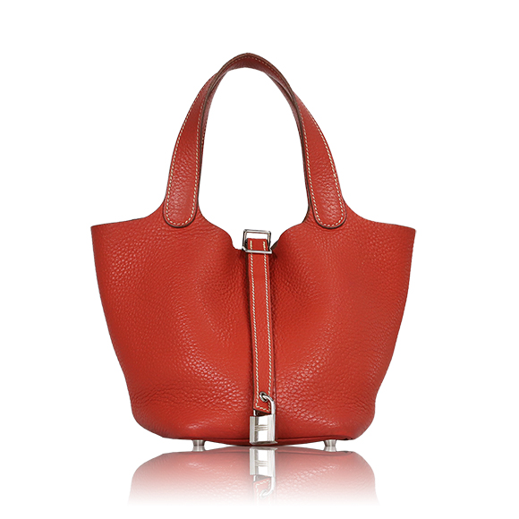 HERMES ピコタンロックPM 18&nbsp;x18&nbsp;x13cm(幅&nbsp;x 高さ&nbsp;x マチ)