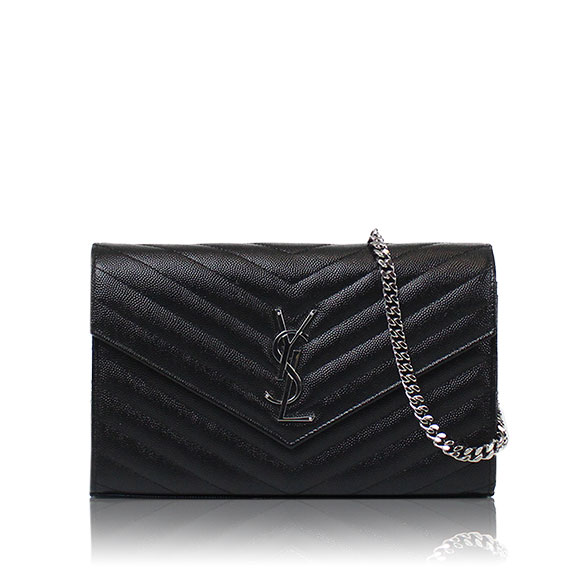SAINT LAURENT チェーンウォレット 22 x13 x4cm(幅 x 高さ x マチ)