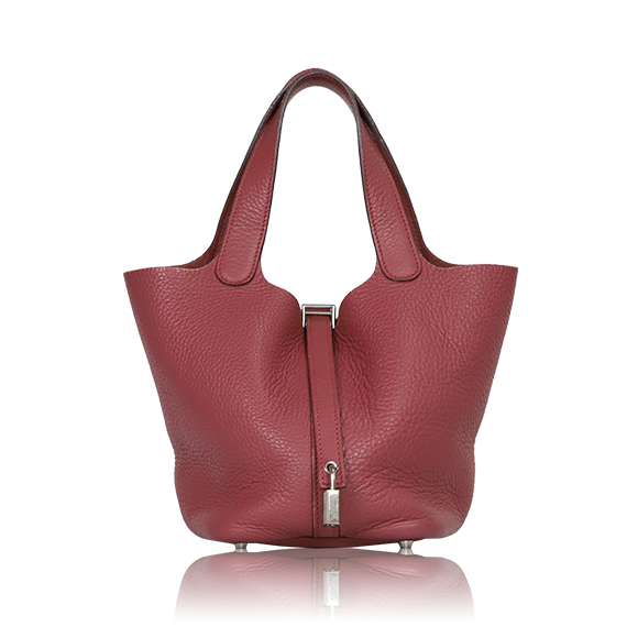 HERMES ピコタンロックPM 18&nbsp;x18&nbsp;x13cm(幅&nbsp;x 高さ&nbsp;x マチ)