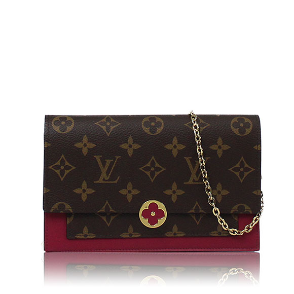 LOUIS VUITTON ポルトフォイユフロールチェーン 19 x12 x4cm(幅 x 高さ x マチ)