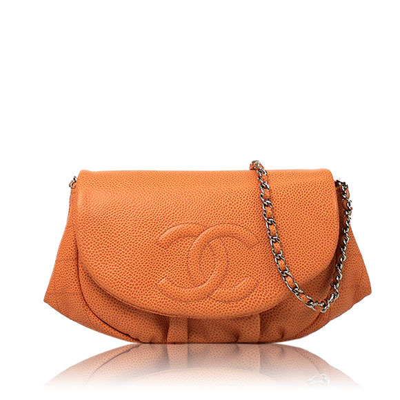 CHANEL ハーフムーンチェーンウォレット 25 x13 x3cm(幅 x 高さ x マチ)