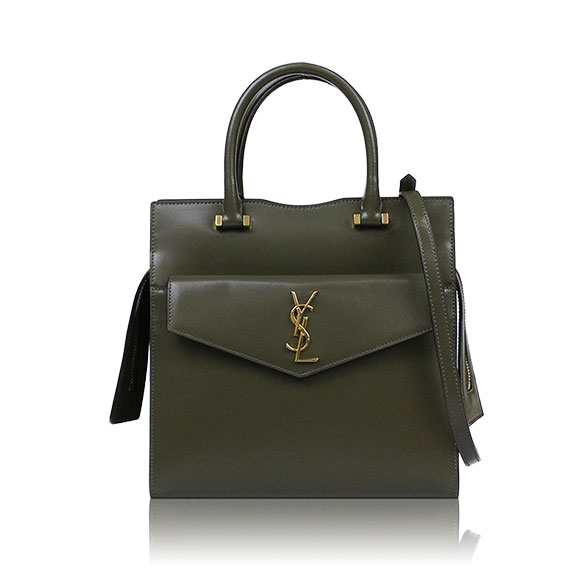 SAINT LAURENT アップタウン 23 x23 x12cm(幅 x 高さ x マチ)