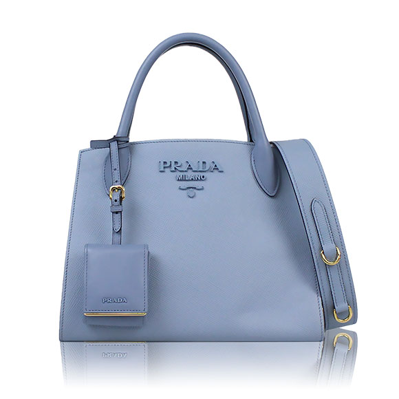 PRADA サフィアーノモノクローム 