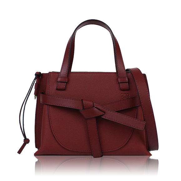 LOEWE ゲートトップハンドルミニ 25&nbsp;x18&nbsp;x10cm(幅&nbsp;x 高さ&nbsp;x マチ)