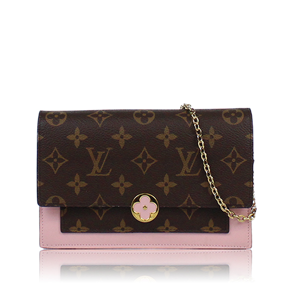 LOUIS VUITTON ポルトフォイユフロールチェーン 