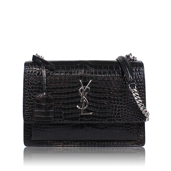 SAINT LAURENT サンセット 21 x14 x8cm(幅 x 高さ x マチ)