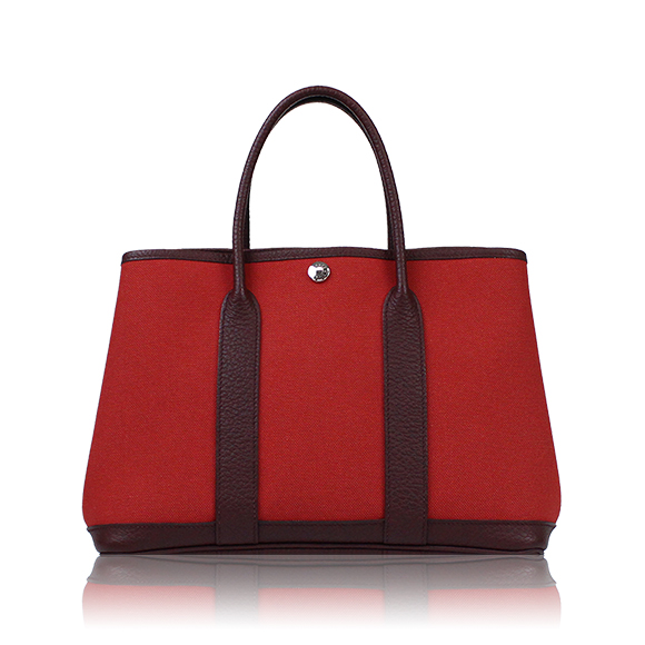 HERMES ガーデンパーティTPM 30 x20 x14cm(幅 x 高さ x マチ)