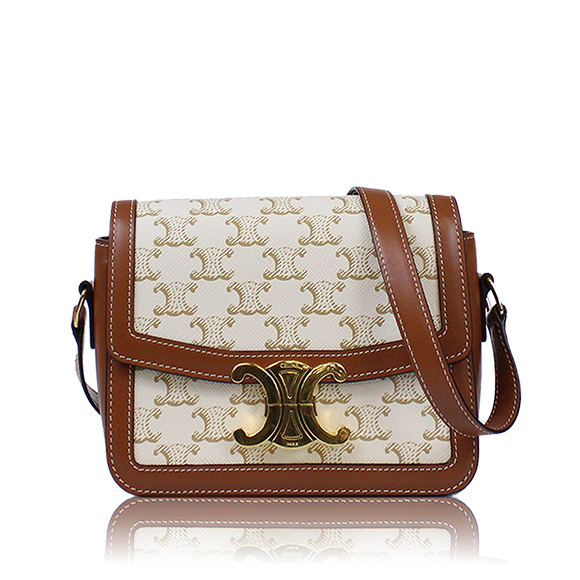 CELINE ティーントリオンフバッグ 18 x13 x5cm(幅 x 高さ x マチ)