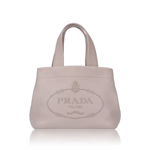 PRADA スモールレザートートバッグ 25&nbsp;x19&nbsp;x12cm(幅&nbsp;x 高さ&nbsp;x マチ)
