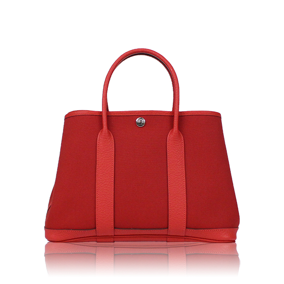 HERMES ガーデンパーティTPM 30&nbsp;x21&nbsp;x13cm(幅&nbsp;x 高さ&nbsp;x マチ)