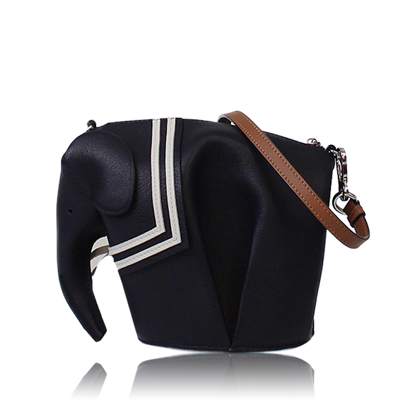 LOEWE エレファントミニバッグ 11&nbsp;x14&nbsp;x9cm(幅&nbsp;x 高さ&nbsp;x マチ)