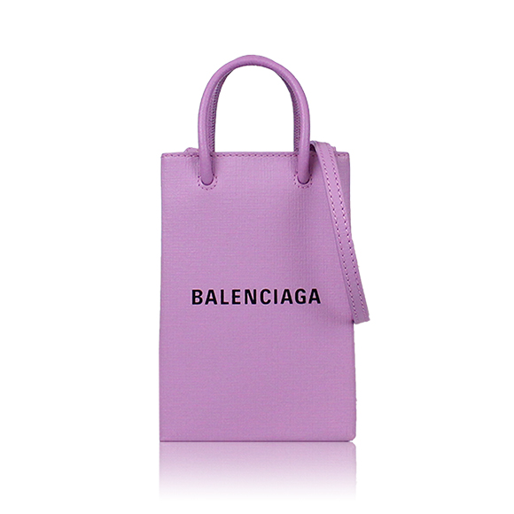 BALENCIAGA ショッピングフォンホルダー 12 x18 x4cm(幅 x 高さ x マチ)