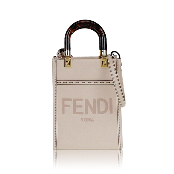 FENDI サンシャインショッパースモール 13&nbsp;x17&nbsp;x5cm(幅&nbsp;x 高さ&nbsp;x マチ)