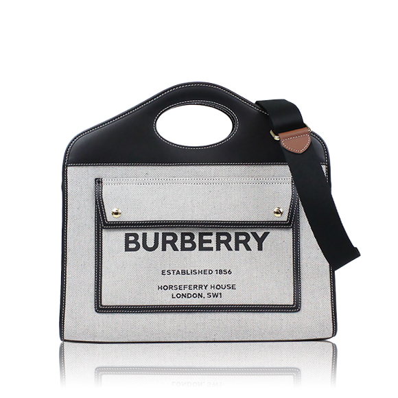 BURBERRY ポケットバッグ 37 x24 x12cm(幅 x 高さ x マチ)