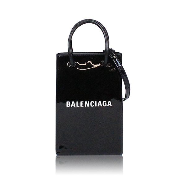 BALENCIAGA ショッピングフォンホルダー 12&nbsp;x18&nbsp;x4cm(幅&nbsp;x 高さ&nbsp;x マチ)