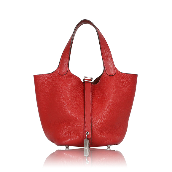 HERMES ピコタンロックPM 18&nbsp;x18&nbsp;x13cm(幅&nbsp;x 高さ&nbsp;x マチ)